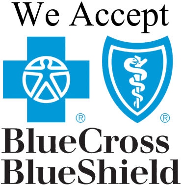We accept blue cross blue shield insurance